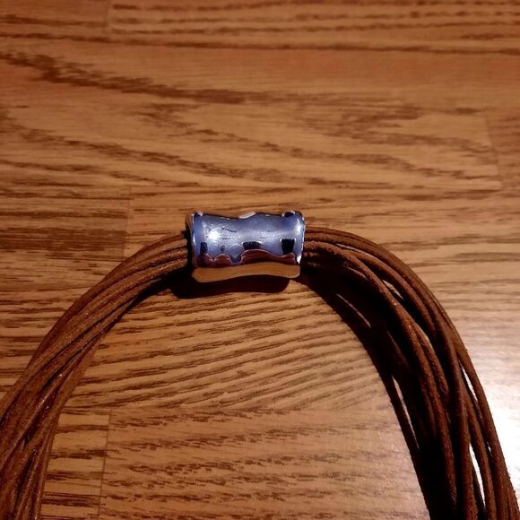 SILPADA Sterling Silver Slider Necklace STATEMENT MAKING! - Picture 2 of 8